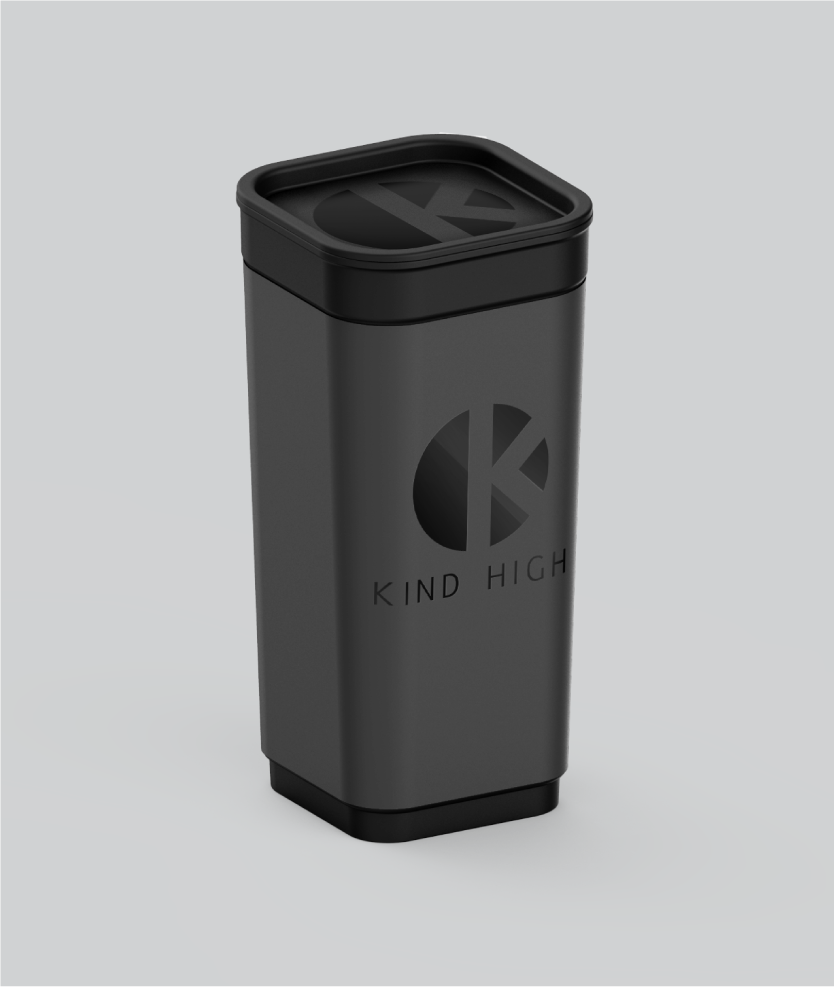 Custom Pop-Top Containers for Cannabis & Marijuana