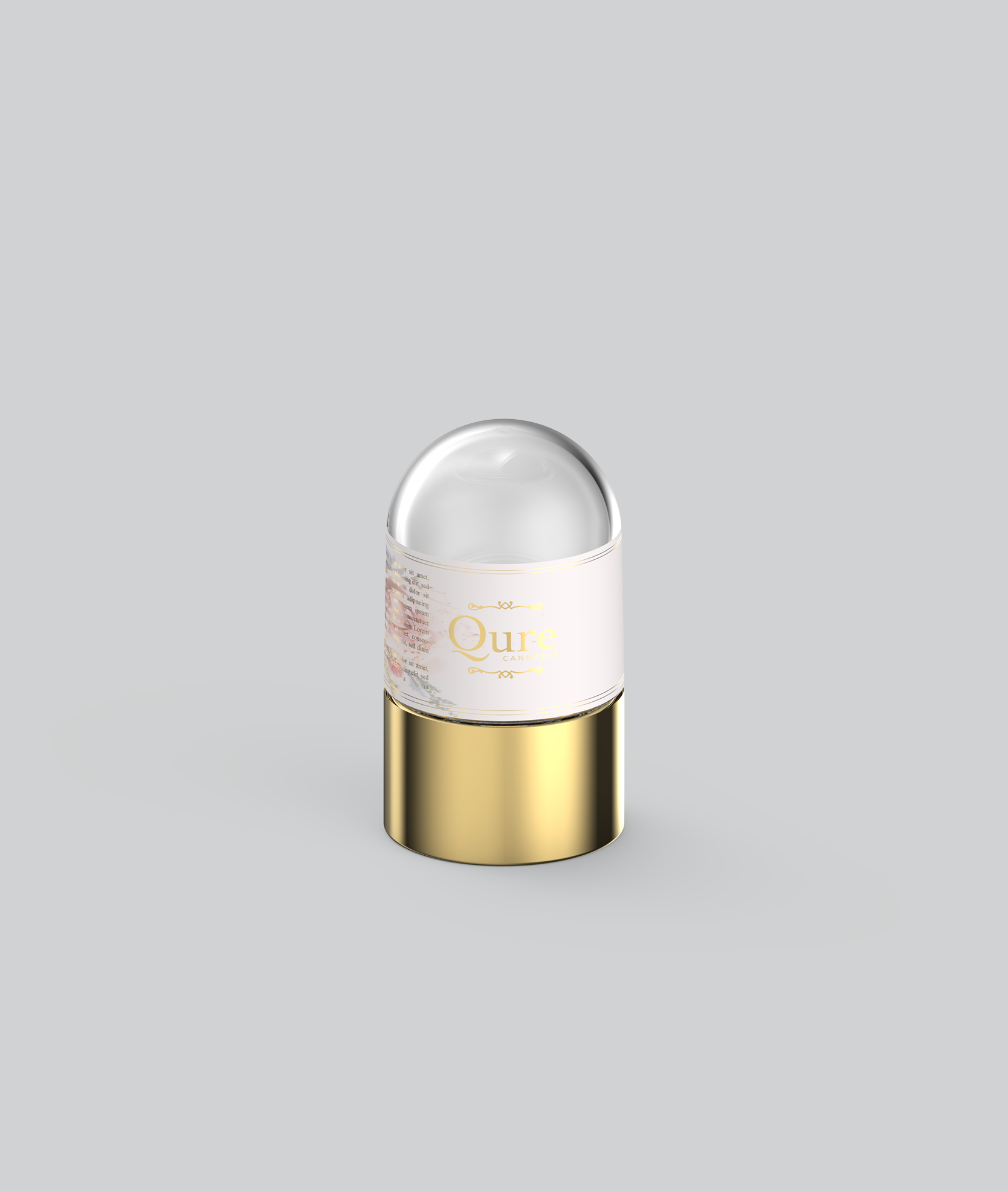 Qure Dome-smell-proof-glass-jars